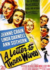 A Letter to Three Wives Poster